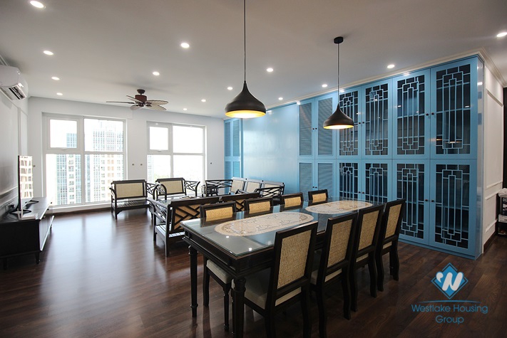 A beautiful and new 3 bedroom apartment for rent in Ciputra, Tay ho
